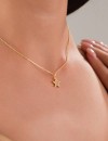Minimalist Tasarım Zirkon Taşlı Deniz Yıldızı Altın Kaplama Kolye, Kararmaz, Şık ve Zarif Tasarım Minimalist Tasarım Zirkon Taşlı Deniz Yıldızı Altın Kaplama Kolye, Kararmaz, Şık ve Zarif Tasarım