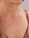 Minimal Kelebek Figürlü Zirkon Taşlı Kadın Kolye, Işıltılı ve Zarif Tasarımı - Gold Renk Minimal Kelebek Figürlü Zirkon Taşlı Kadın Kolye, Işıltılı ve Zarif Tasarımı - Gold Renk
