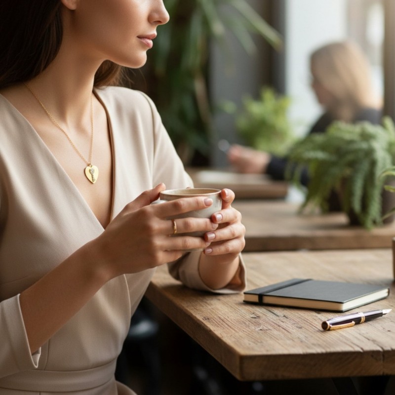Kadın Gold Çelik Kalp İçinde Anahtar Kolye - Sevgiliye Anlamlı Hediye Zirkon Taşlı Kolye Kadın Gold Çelik Kalp İçinde Anahtar Kolye - Sevgiliye Anlamlı Hediye Zirkon Taşlı Kolye