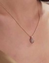 Zirkon Taşlı Rose Renk Bayan Kolye,Işıltılı ve Şık Kadın Takı Zirkon Taşlı Rose Renk Bayan Kolye,Işıltılı ve Şık Kadın Takı