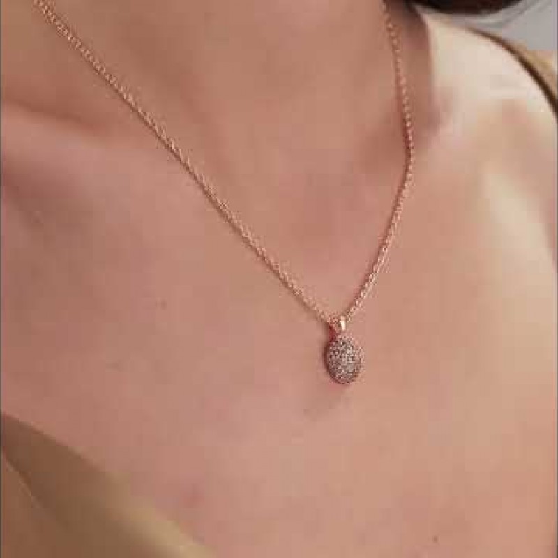 Zirkon Taşlı Rose Renk Bayan Kolye,Işıltılı ve Şık Kadın Takı Zirkon Taşlı Rose Renk Bayan Kolye,Işıltılı ve Şık Kadın Takı