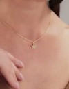 Minimalist Tasarım Zirkon Taşlı Deniz Yıldızı Gümüş Kaplama Kolye, Kararmaz, Şık ve Zarif Tasarım Minimalist Tasarım Zirkon Taşlı Deniz Yıldızı Gümüş Kaplama Kolye, Kararmaz, Şık ve Zarif Tasarım