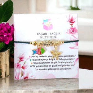 El Yapımı Pandora Modeli Charm Bayan Bileklik - Kişiye Özel Tasarımlar - Yeşil Renk 