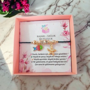 El Yapımı Pandora Modeli Charm Bayan Bileklik - Kişiye Özel Tasarımlar - Yeşil Renk 