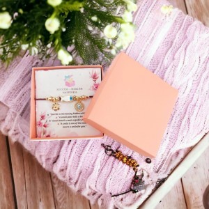 Ayarlanabilir İpli Kararmaz Altın Kaplama Bayan Bileklik - Balık, Nazar Charm Detaylı Moda Bilekli