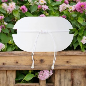 El Yapımı Miyuki Boncuk Nazar Boncuklu Bileklik – Ayarlanabilir Şans Bilekliği - Beyaz Renk