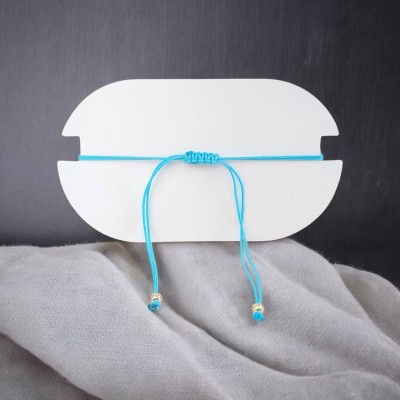 El Yapımı Miyuki Boncuk Nazar Boncuklu Bileklik – Ayarlanabilir Şans Bilekliği -Mavi Renk El Yapımı Miyuki Boncuk Nazar Boncuklu Bileklik – Ayarlanabilir Şans Bilekliği -Mavi Renk