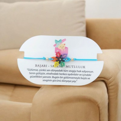 Renkli Miyuki Boncuklu Bileklik – Ayarlanabilir Makrome Örgü | Mavi Renk Renkli Miyuki Boncuklu Bileklik – Ayarlanabilir Makrome Örgü | Mavi Renk