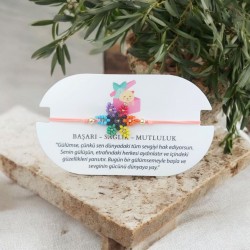 Renkli Miyuki Boncuklu Bileklik – Ayarlanabilir Makrome Örgü | Pudra Renk Renkli Miyuki Boncuklu Bileklik – Ayarlanabilir Makrome Örgü | Pudra Renk