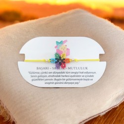 Renkli Miyuki Boncuklu Bileklik – Ayarlanabilir Makrome Örgü | Sarı Renk Renkli Miyuki Boncuklu Bileklik – Ayarlanabilir Makrome Örgü | Sarı Renk