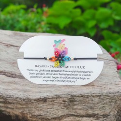 Renkli Miyuki Boncuklu Bileklik – Ayarlanabilir Makrome Örgü | Siyah Renk Renkli Miyuki Boncuklu Bileklik – Ayarlanabilir Makrome Örgü | Siyah Renk