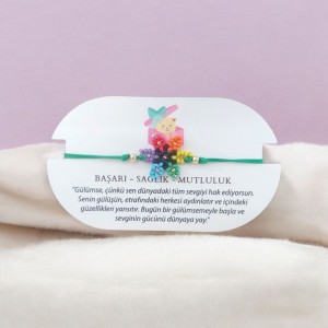 Renkli Miyuki Boncuklu Bileklik – Ayarlanabilir Makrome Örgü | Yeşil Renk