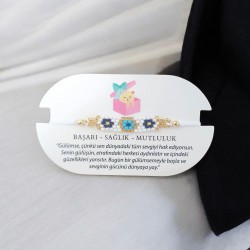 Nazar Boncuklu Miyuki Boncuk Bileklik – Şık ve Modern Tasarım | Beyaz Renk 