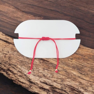 Nazar Boncuklu Miyuki Boncuk Bileklik – Şık ve Modern Tasarım | Kırmızı Renk 