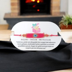 Nazar Boncuklu Miyuki Boncuk Bileklik – Şık ve Modern Tasarım | Kırmızı Renk 