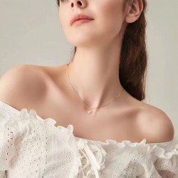 Altın Kaplama İnci Kolye – Şık ve Zarif Tasarım, Kararmaz Antialaerjik 