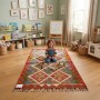Kişiye Özel Koleksiyon Parçası: Kök Boya %100 Yün El Dokuma Otantik Kilim (121 x 78 cm)