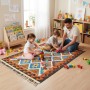 Aileniz İçin Doğal ve Neşeli Dokunuş: Kök Boya %100 Yün El Dokuma Kilim (128 x 83 cm)