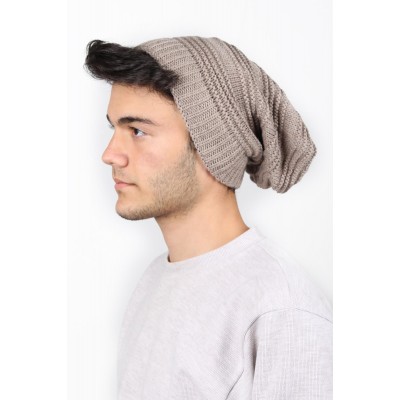 Kahve Erkek Yün Bere - Soğuk Havalara Karşı Mükemmel Koruma