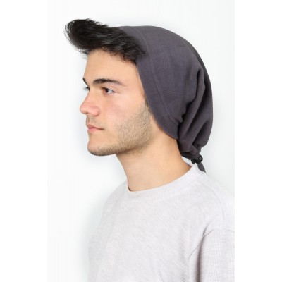 Erkek Polar Boyunluk & Bere Gri