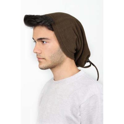 Erkek Polar Boyunluk & Bere Yeşil