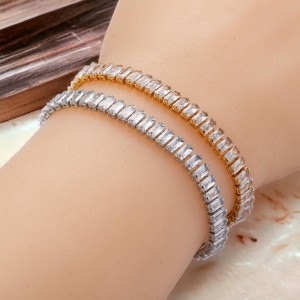 Gold Kaplama Kararmaz Çelik Su Yolu Bileklik - Zarif ve Kararmaz Takı Gold Kaplama Kararmaz Çelik Su Yolu Bileklik - Zarif ve Kararmaz Takı