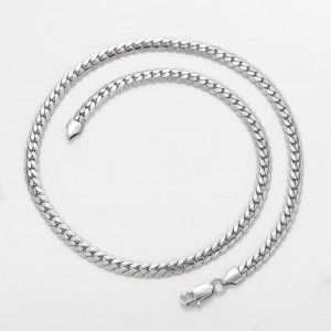 Paslanmaz Çelik Unisex İtalyan Zincir Kolye - Modern ve Şık Tasarım - 55 cm Uuznluk Paslanmaz Çelik Unisex İtalyan Zincir Kolye - Modern ve Şık Tasarım - 55 cm Uuznluk