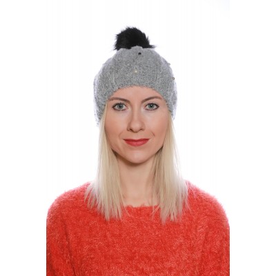 Zarafetin ve Sıcaklığın Buluştuğu Lüks Bayan Bere – Gri