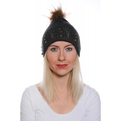 Zarafetin ve Sıcaklığın Buluştuğu Lüks Bayan Bere – Koyu Gri