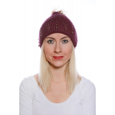 Zarafetin ve Sıcaklığın Buluştuğu Lüks Bayan Bere – Mor