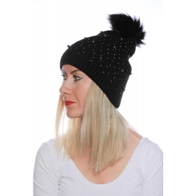 Zarafetin ve Sıcaklığın Buluştuğu Lüks Bayan Bere - Siyah