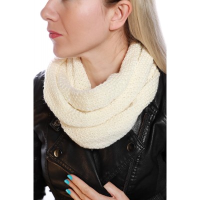Yün Bayan Boyunluk Beyaz