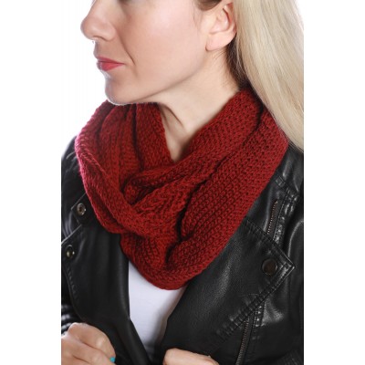 Yün Bayan Boyunluk Bordo