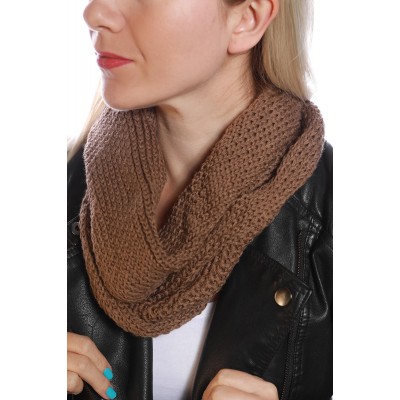 Yün Bayan Boyunluk Kahverengi